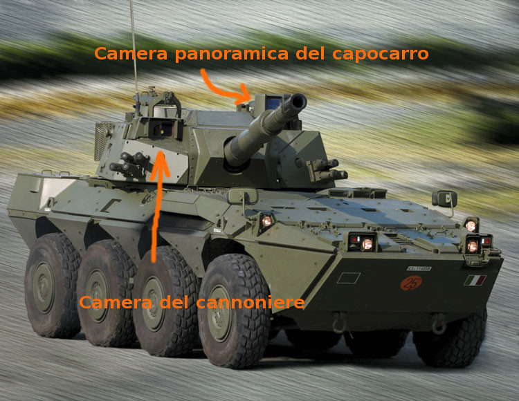 ottiche centauro gallilelo avionica selex es finmeccanica b1 iveco oto melara