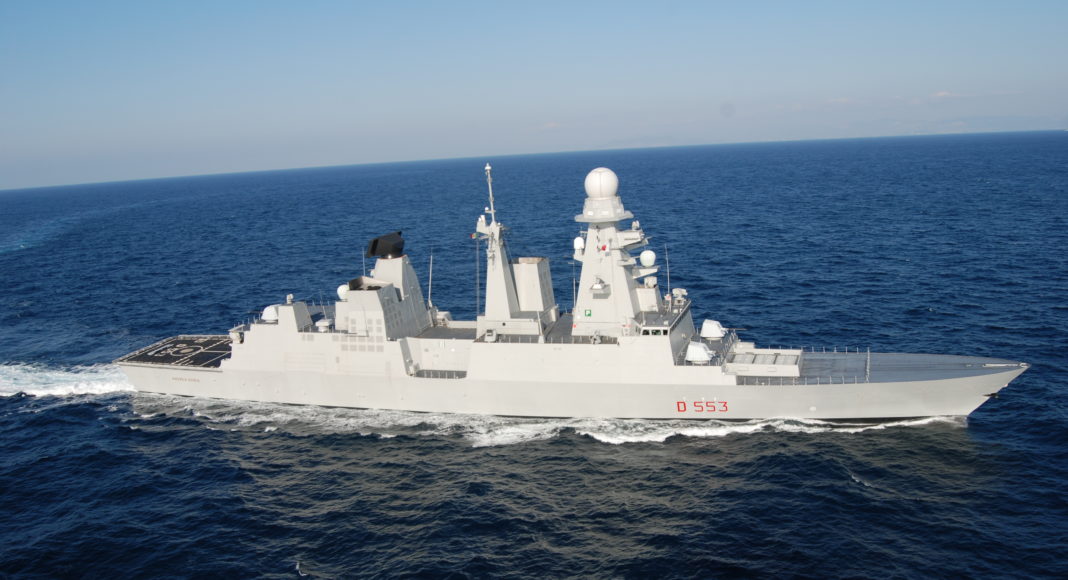 cacciatorpediniere andrea doria DDG marina militare italiana caio duilio